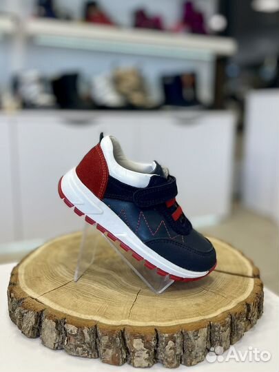 Кроссовки для мальчика Турция натуральная кожа