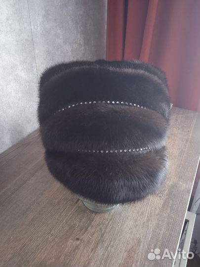 Шапка норковая