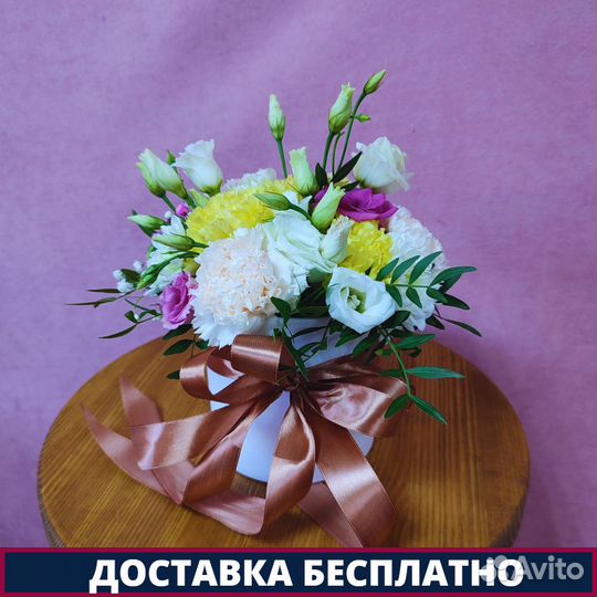 Цветы в коробке 167