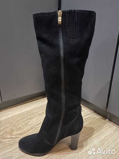 Сапоги женские натуральная замша 39 размер