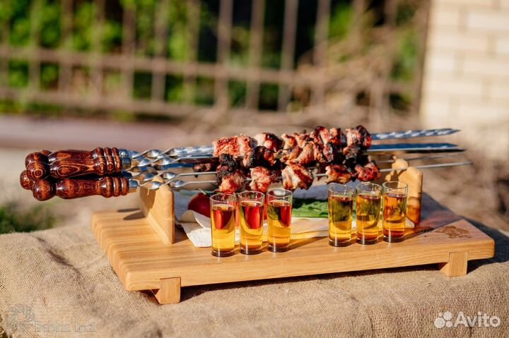 Поднос для подачи из дерева