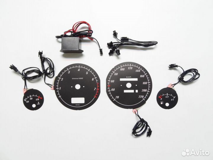 Шкалы приборов Audi 80 B3, B4 (86-96) V1