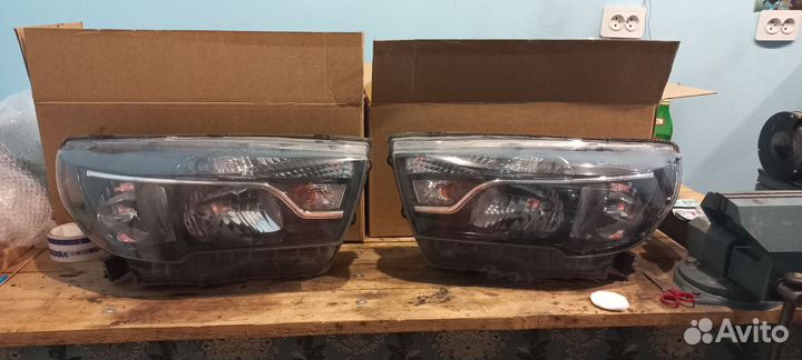 Фары на Lady Vesty