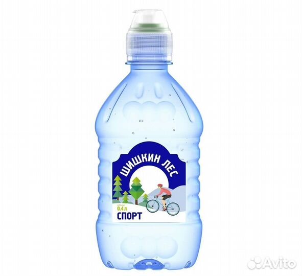 Минералка Шишкин Лес Спорт негазированная 400 мл