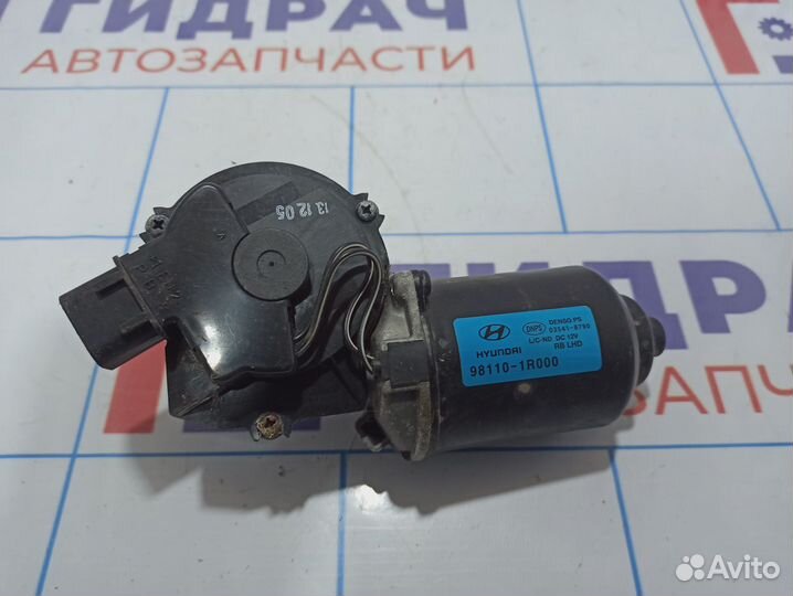 Моторчик стеклоочистителя передний Hyundai Solaris