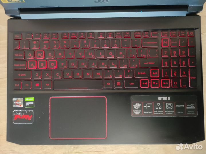 Игровой ноутбук Aser Nitro 5