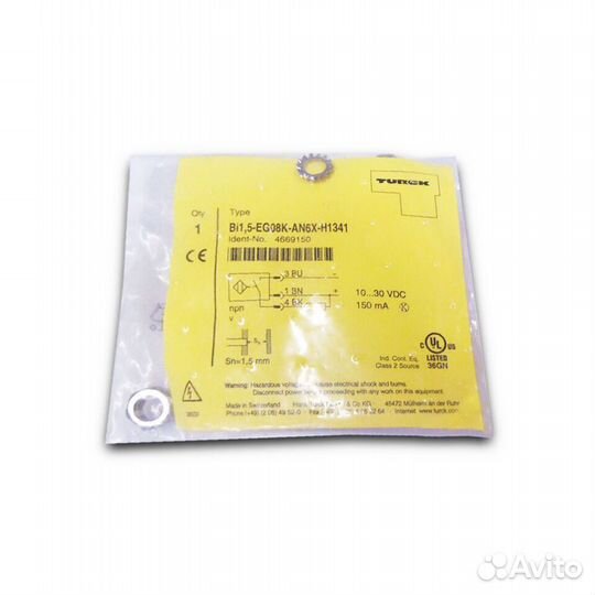 Turck pcsmtckmt192186XL85