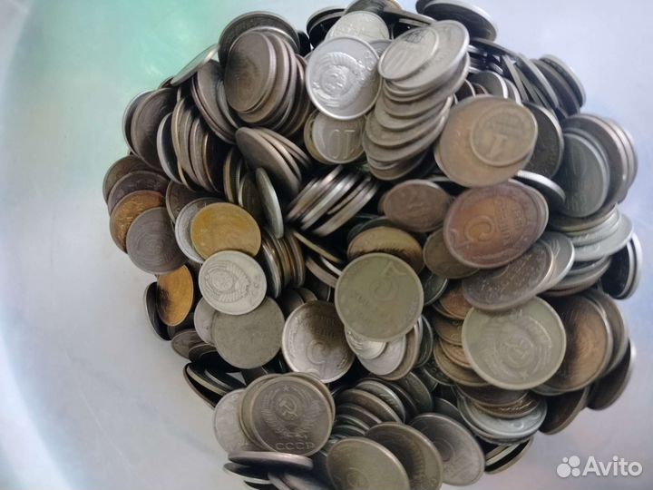 Монеты СССР весом