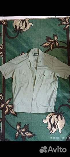 Рубашка форменная. Сплав