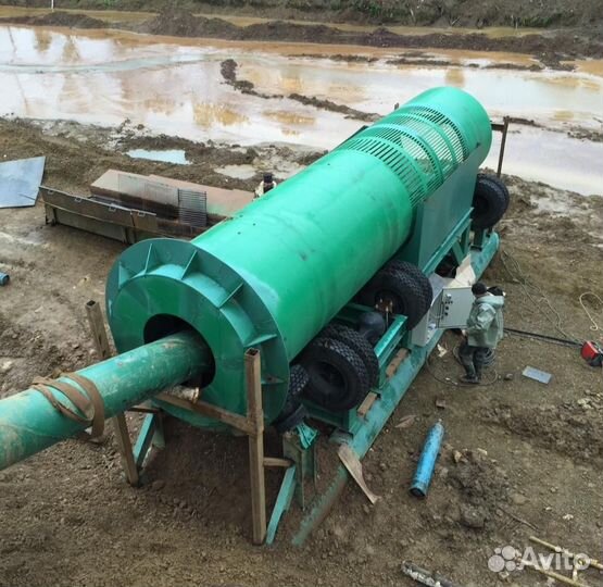 Промывочный комплекс для добычи золота