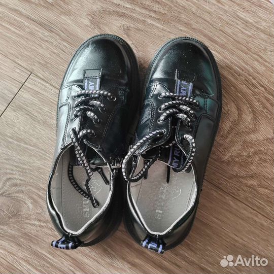 Лоферы для девочки 34 размер