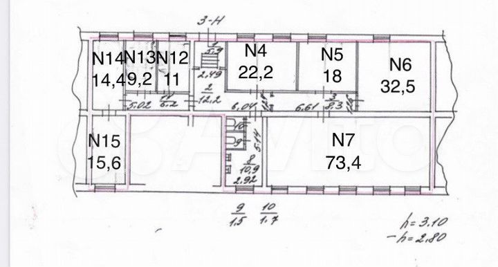 Свободного назначения, 32.5 м²