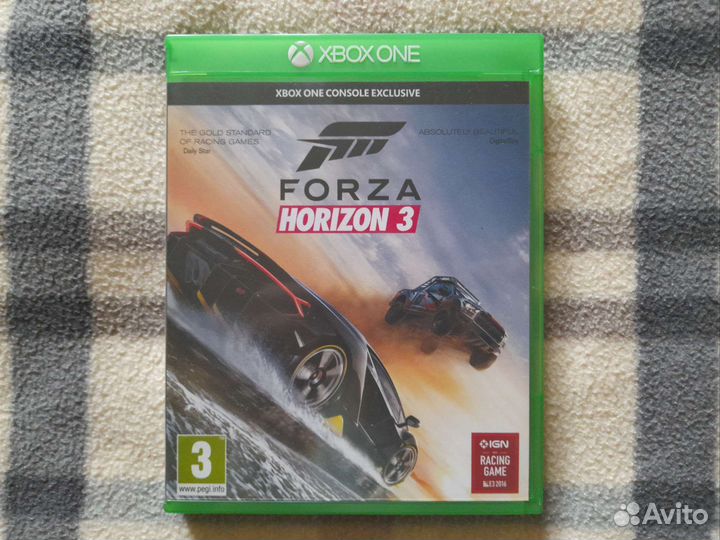 Игра для Xbox One Forza Horizon 3 б/у