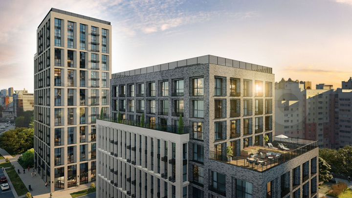 2-к. квартира, 88,3 м², 2/10 эт.