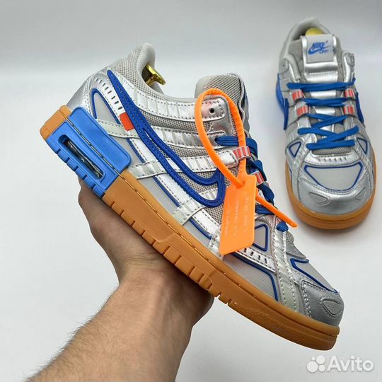 Кроссовки Nike Off-White & Air Rubber Dunk Grey