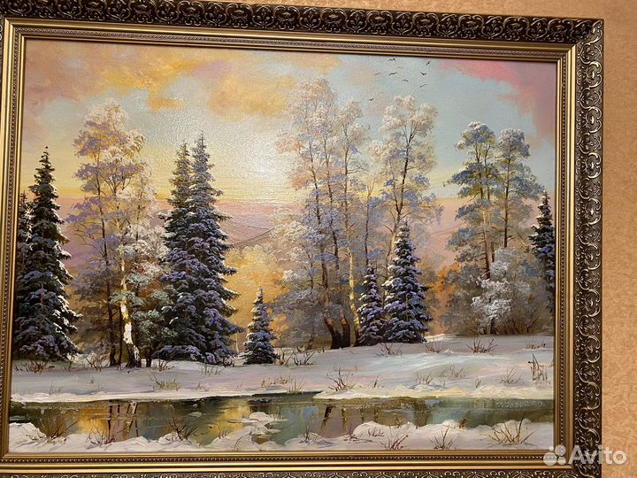 Картина маслом на холсте