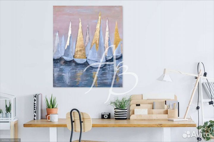 Интерьерная картина Парусная регата