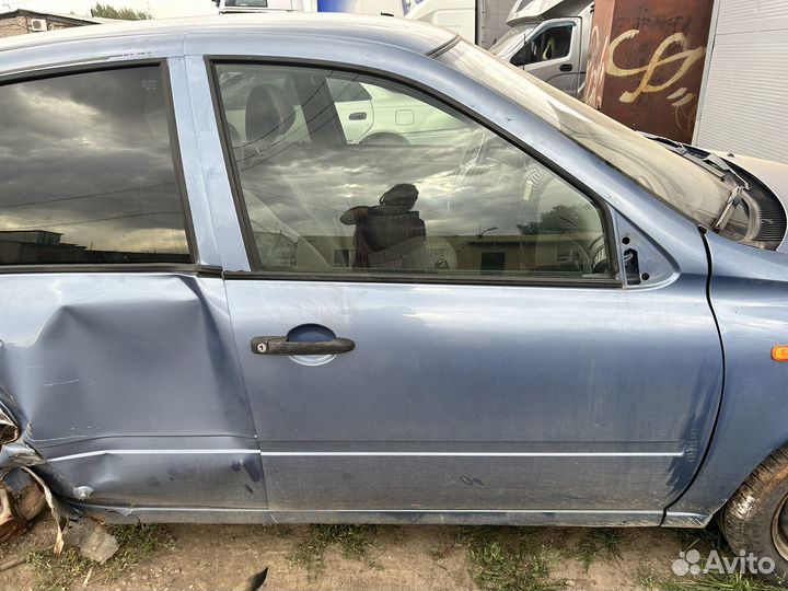 Дверь передняя правая лада калина 1