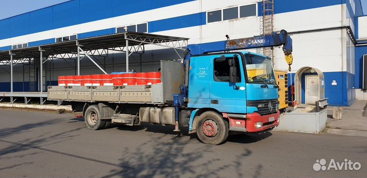 Mercedes-Benz Actros 1840 с КМУ, 2002