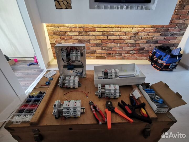 Услуга Электрика Электромонтаж Частник Под Ключ