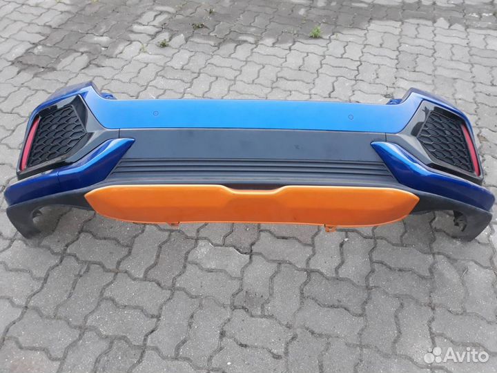 Бампер задний Honda Civic Хэтчбек 2018 г