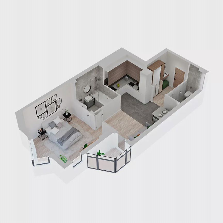 1-к. квартира, 36,8 м², 11/19 эт.