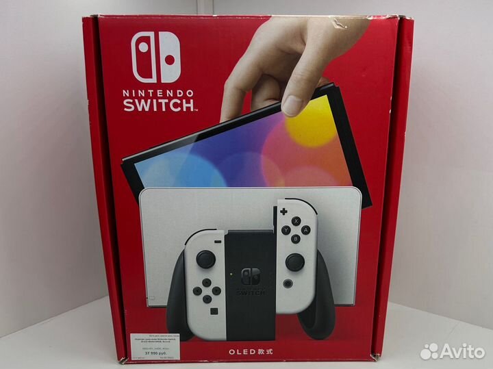 Новый Nintendo Switc oled 64gb white