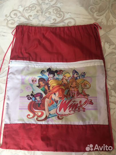 Мешок для обуви winx винкс