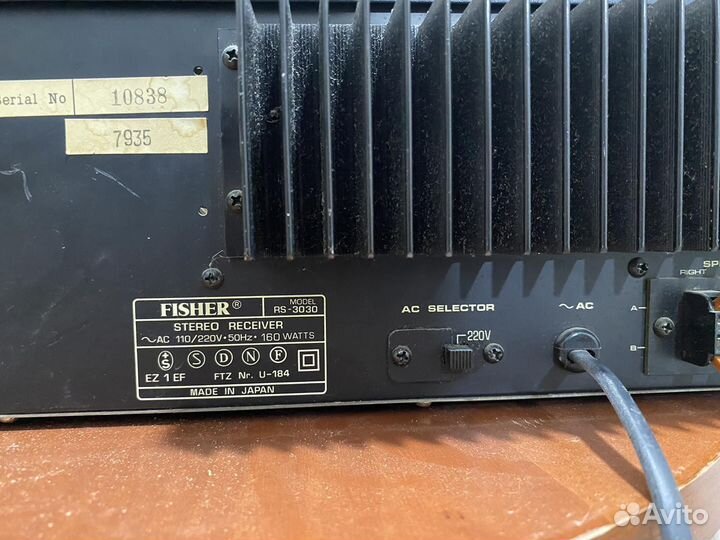 Ресивер Fisher RS-3030