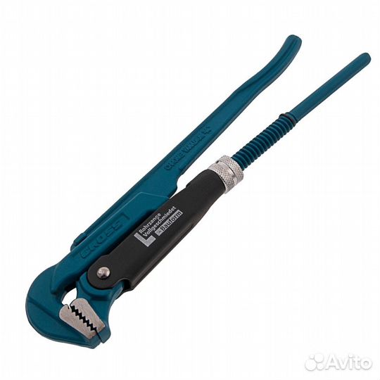 Ключ трубный рычажный 3/4, №0, цельнокованый, CrV