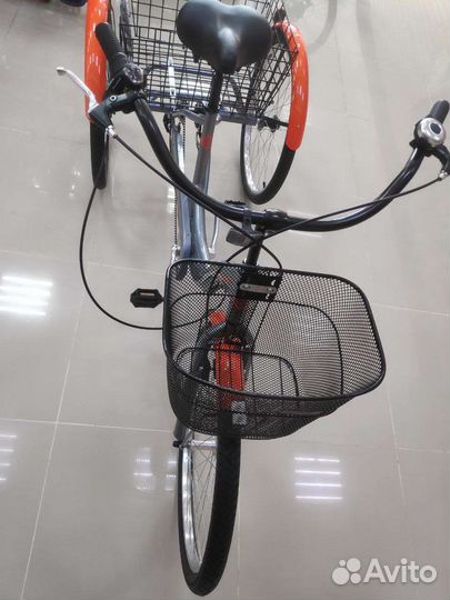 Велосипед sitis cargo 26 alloy Grey-Orange