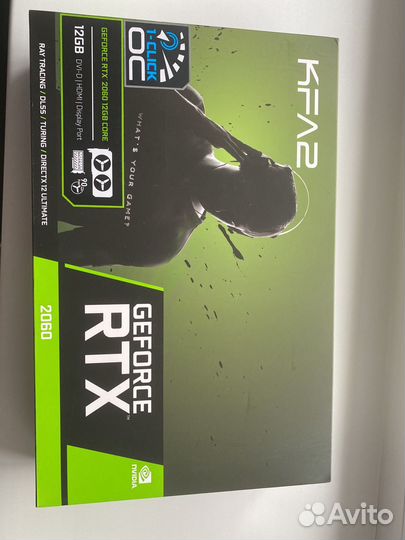 Видеокарта KFA2 GeForce RTX 2060 12gb