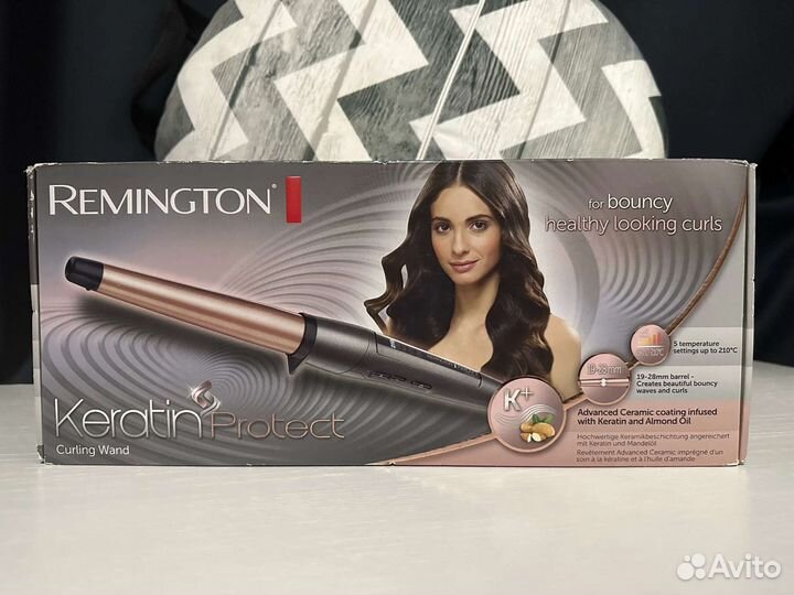 Щипцы для завивки Remington Keratin Protect