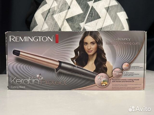 Щипцы для завивки Remington Keratin Protect