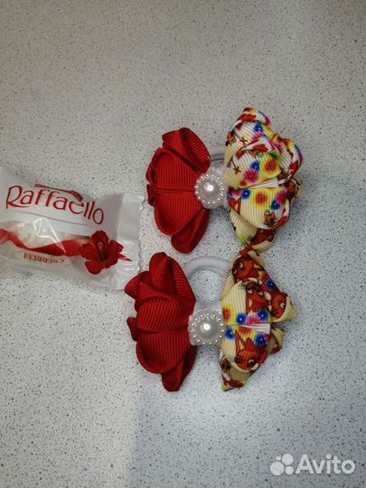 Резинки для волос ручной работы