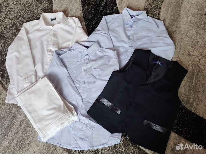 Рубашка для мальчика 128