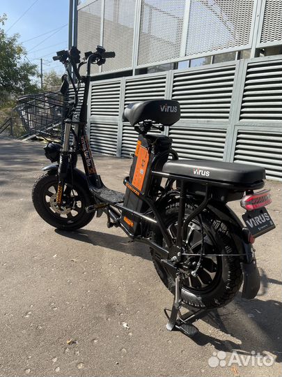 Электровелосипед монстр Оригинал Virus Turbo S