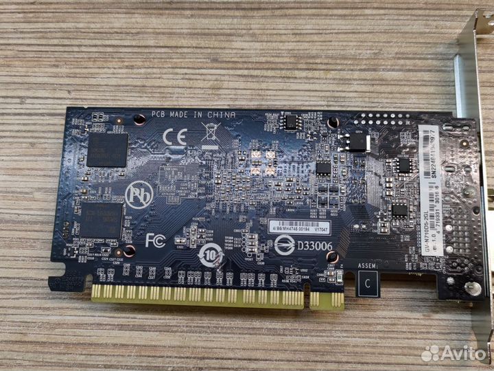 Видеокарта gigabyte nvidia GeForce GT 710 2Gb