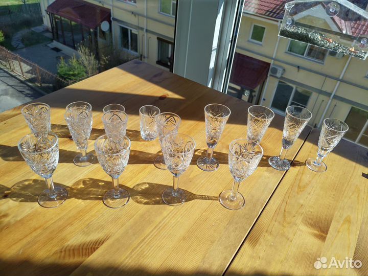 Хрустальная посуда бу