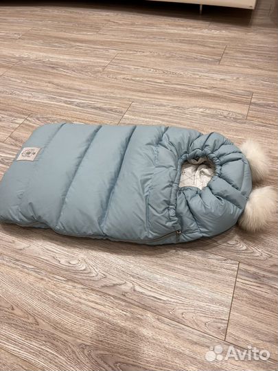 Зимний конверт в коляску наскледник выжанова