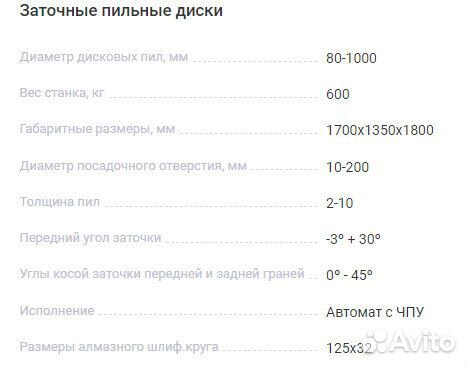 Заточной станок c чпу для пильных дисков MF158B