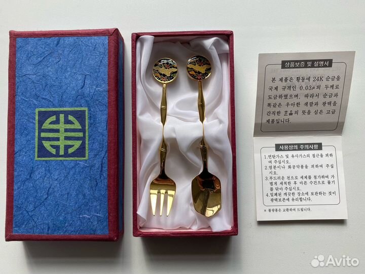 Корейский десертный набор