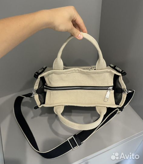 Сумка marc jacobs medium tote BAG warm sand