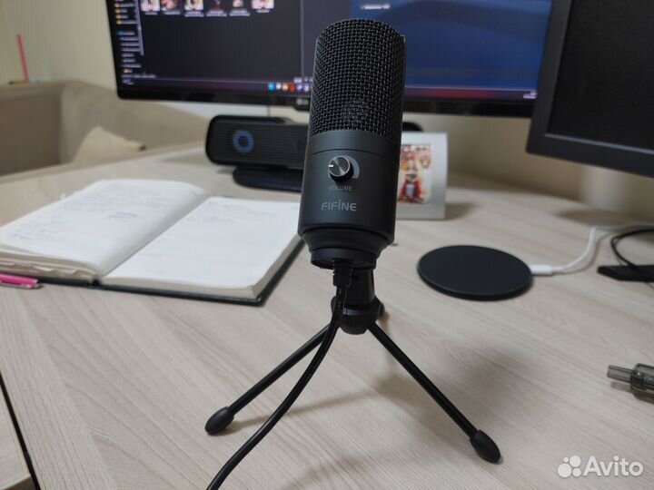 Конденсаторный USB микрофон Fifine K669