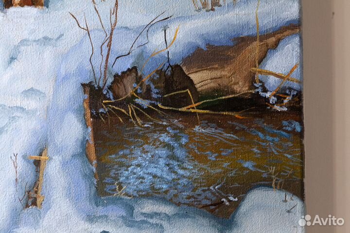Авторская картина маслом на холсте 49х65см