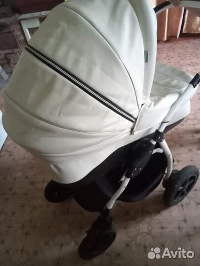 Коляска 2 в 1 эко кожа
