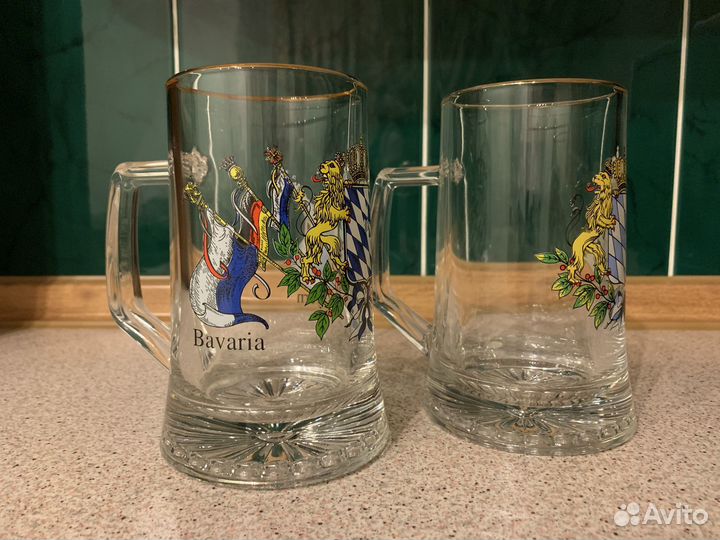 Продаю комплект из двух пивных кружек