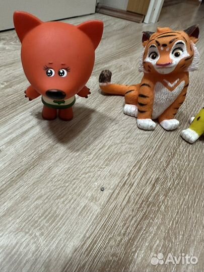 Резиновые игрушки лео и тиг, ми-ми-мишки