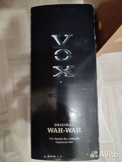 Гитарная педаль с эффектом вау-вауVOX WAH V847-A