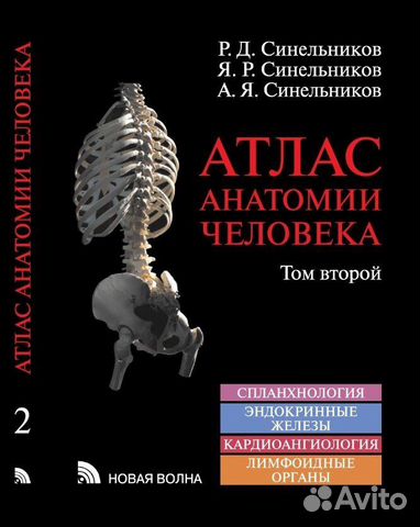 Атлас Синельникова 2,3,4 том